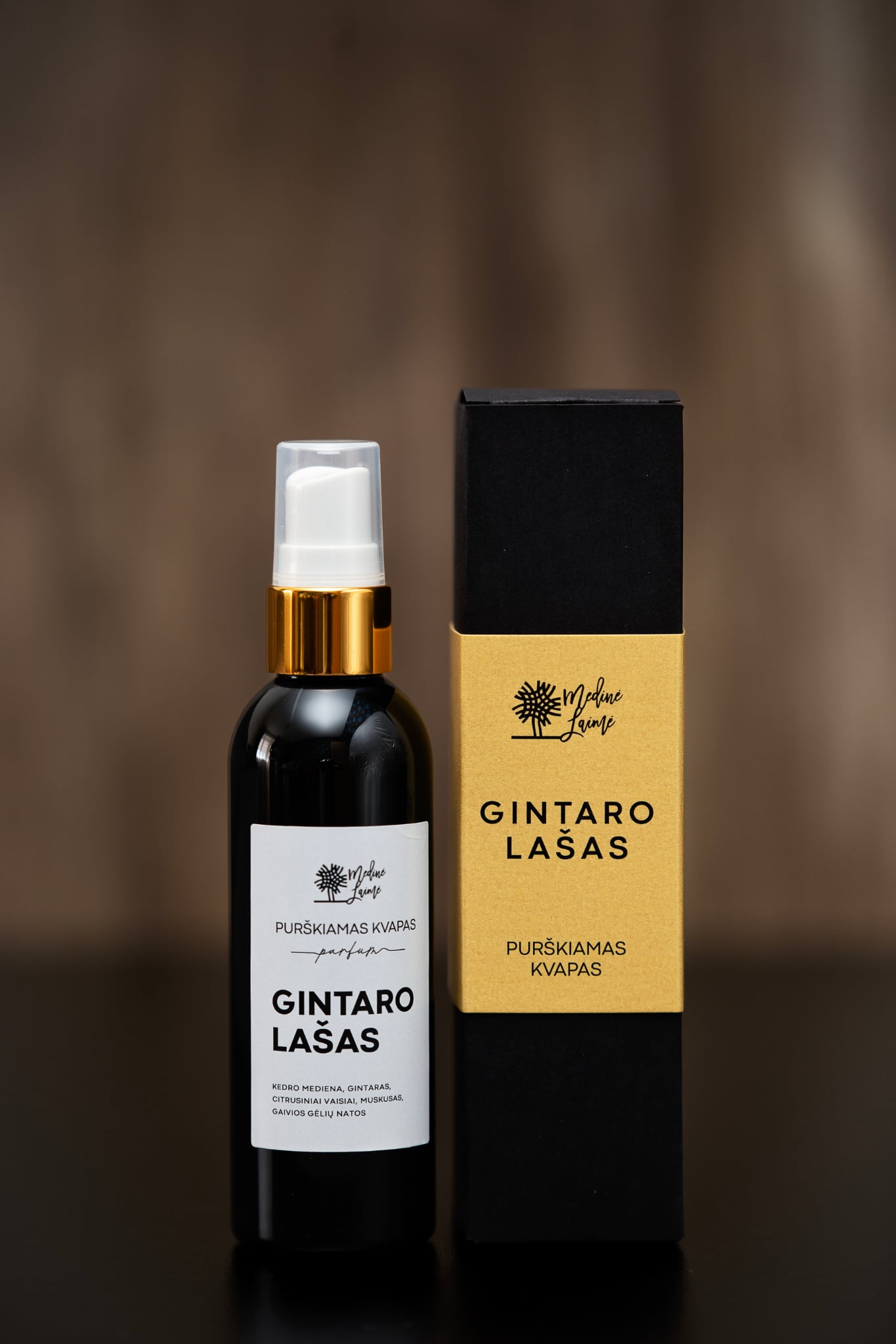 GINTARO LAŠAS - purškiamas auto kvapas